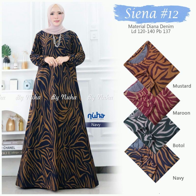 BUSANA MUSLIMAH BAJU GAMIS LEBARAN WANITA JUMBO TERBARU 2022 GAMIS IMPORT CASUAL KEKINIAN TERBARU