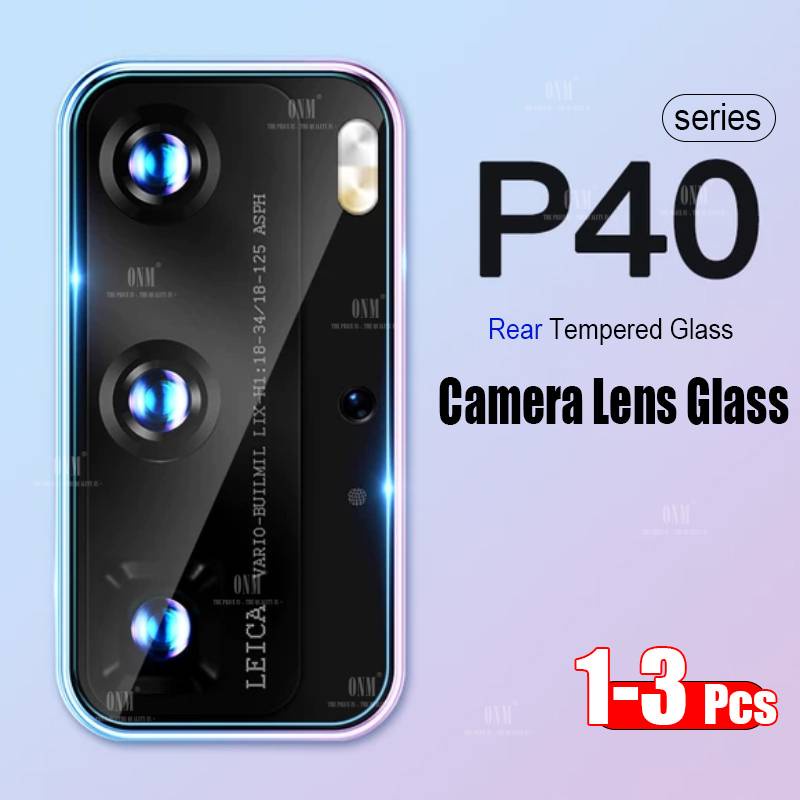 1-3PCS Camera Lens Tempered Glass For Huawei Mate 20 30 40 Pro Screen Protector For Huawei P20 P30 P40 Pro Back Camera Lens Glass Film