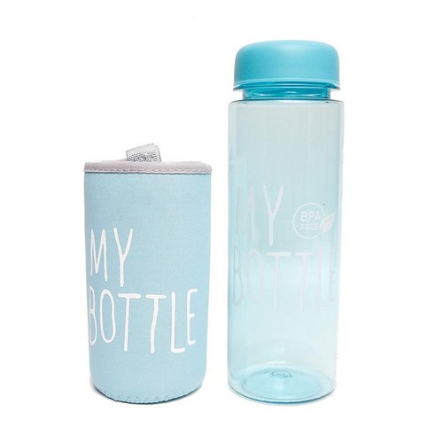 My Bottle Warna Botol Air Minum Infused Water 500ml + Pouch Busa