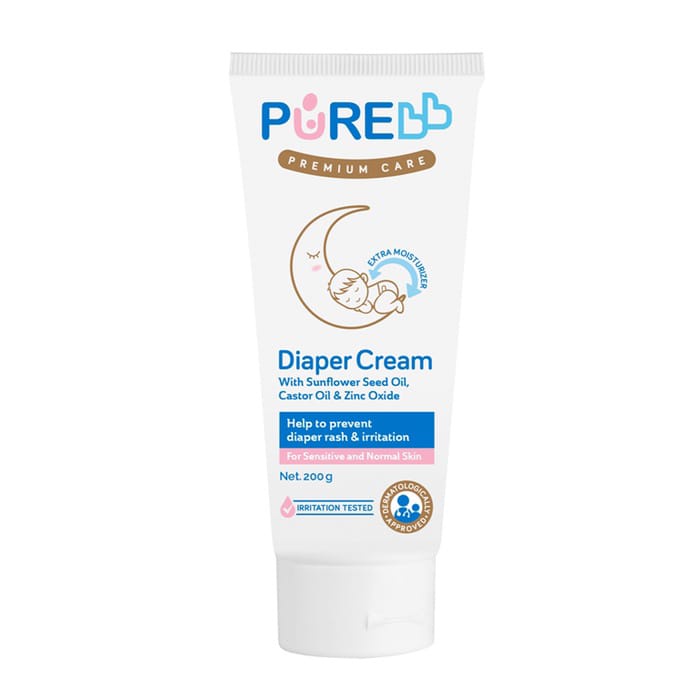 Pigeon dan Pure baby diaper rash cream 60gr / krim ruam popok / ruam popok bayi 60gr