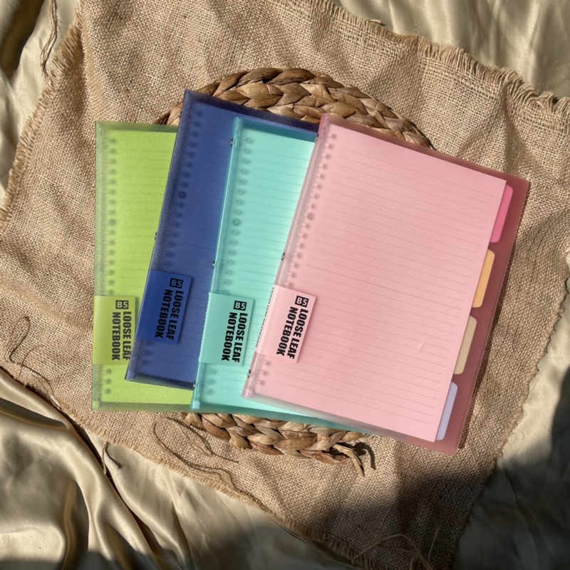 

Binder Loose Leaf Notebook A5 B5 / Loose Leaf Notebook