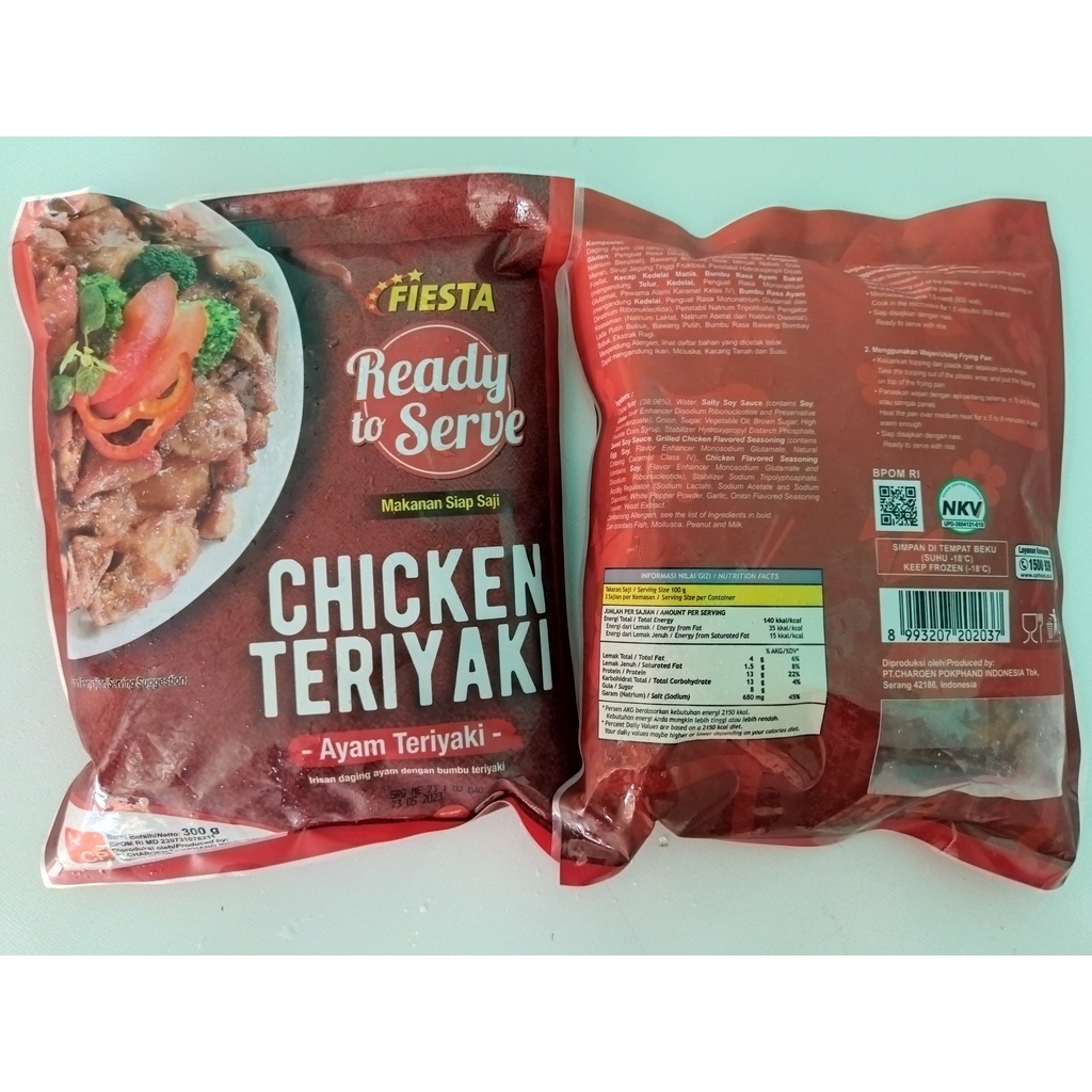 

Fiesta Chicken Teriyaki 300gr