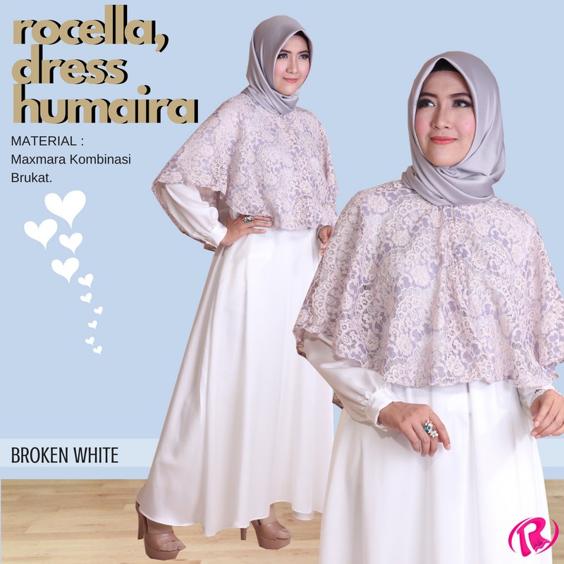 DRESS HUMAIRA PAKAIAN WANITA DRESS HUMAIRA