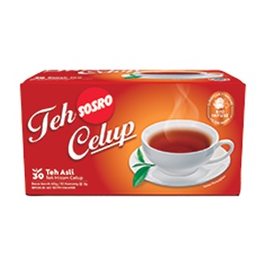 

SOSRO TEH CELUP BLACK TEA BOX 30X2g