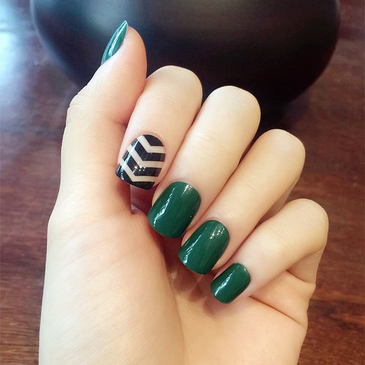 KUKU PALSU KARAKTER PRINTED NAILS KODE LUNA 77