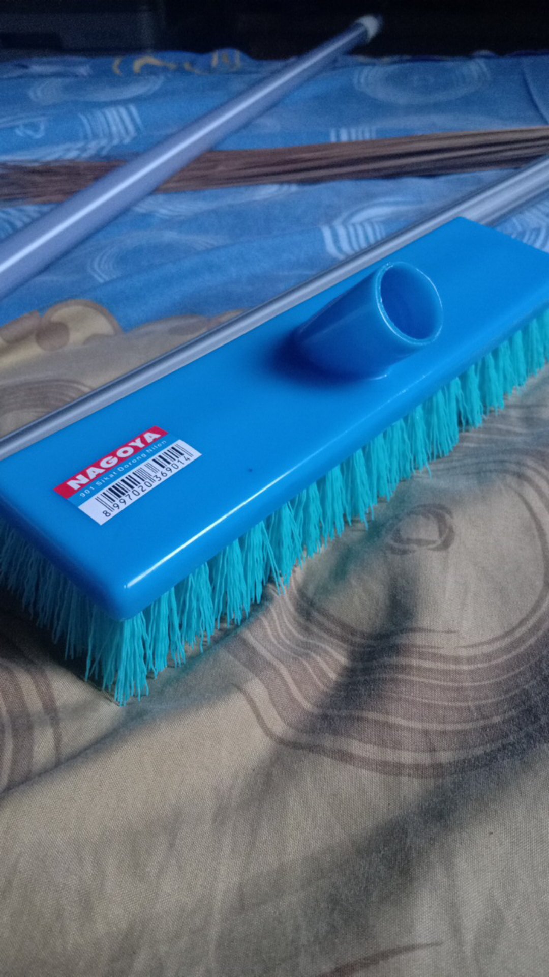 Sikat Lantai Dorong Gagang Panjang Nagoya Lantai Kamar Mandi Dll