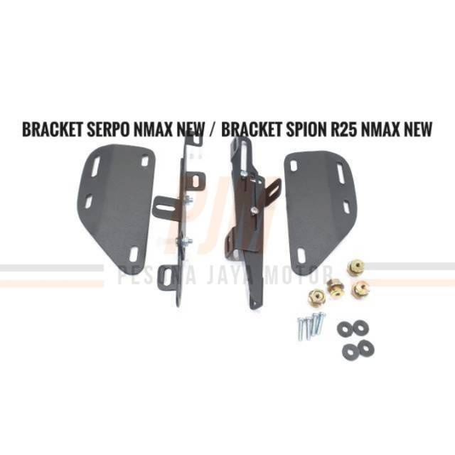 Breket Serpo Breket Winshield Breket Spion Yamaha Nmax New 2020 NMAX OLD BREKET SERPO PISAH