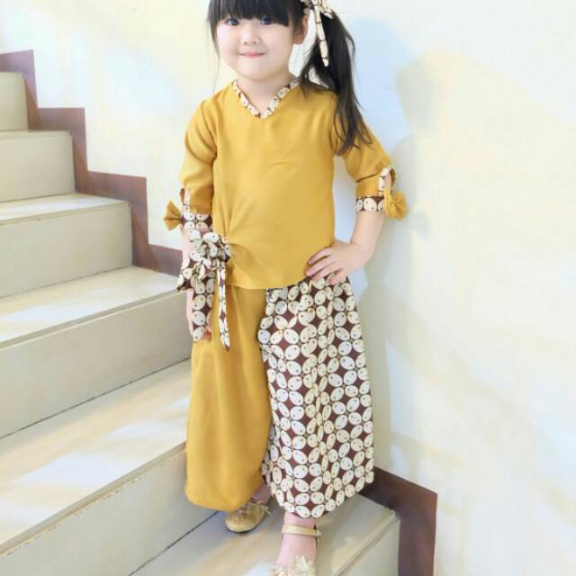 Stelan kulot batik /kulot anak/kebaya anak