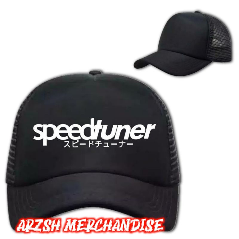 Topi Otomotif Speedtuner - Topi Trucker Otomotif Speedtuner