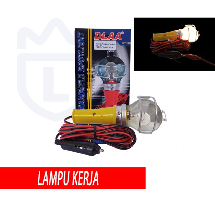 LAMPU KERJA TANGAN / WORK LAMP DLAA LA8331 PUTIH