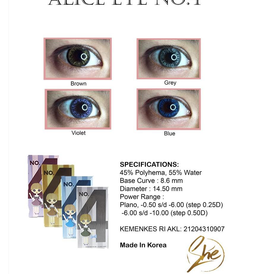 

Serbuuuu.. Softlens warna Alice No 4 bulanan