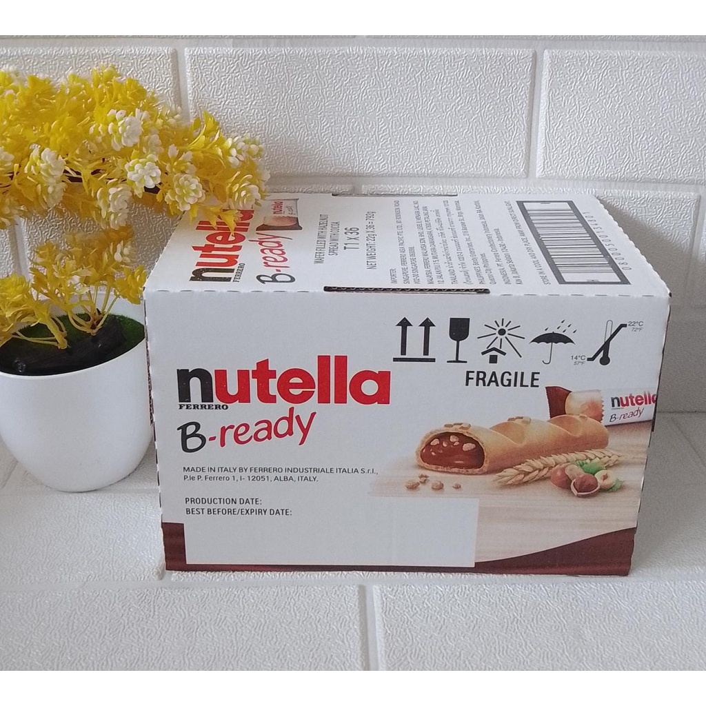 Nutella Bready per Box isi 36