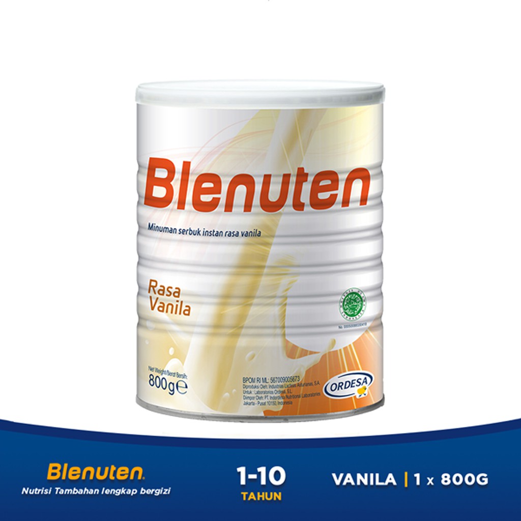 Blenuten Susu Anak Vanilla (1-10 tahun) - 800 gr