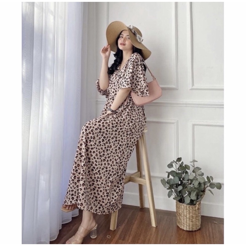 LONGDRESS KAREEN Busui DASTER KIMONO PROMO TALI SAMPING