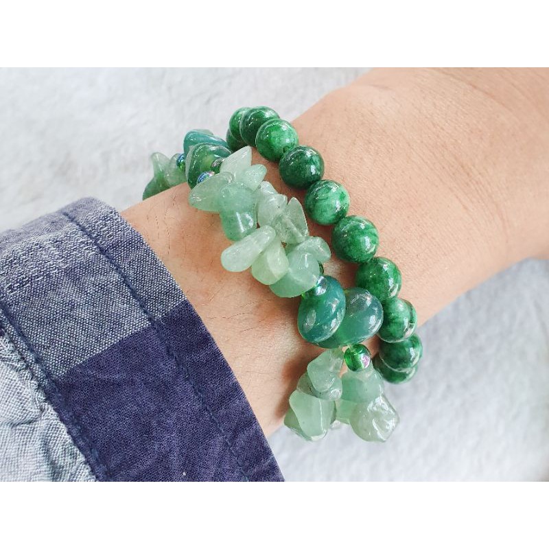 Set gelang batu kalimantan