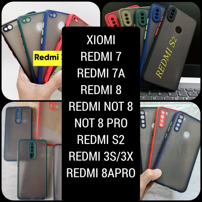 SLIKON/CASE SOFT XIOMI REDMI 7/REDMI 7A/8/NOTE 8/NOTE 8 PRO/REDMI S2/REDMI 3S/3X/TEDMI 8 A PRO MY CHOICE CASE