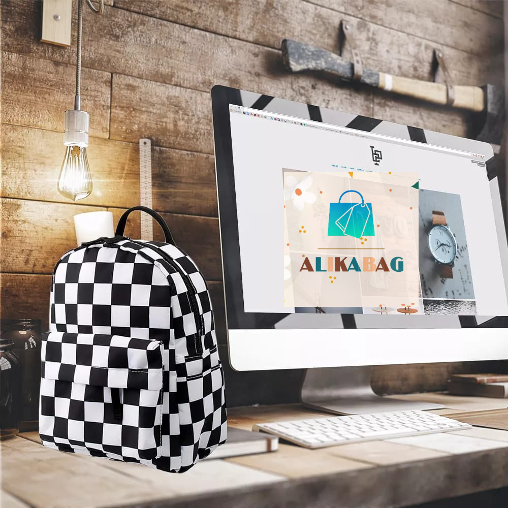 ALIKA BAG - Tas Mini Ransel 3D Gadis Remaja Tas Sekolah Tas Wanita Ransel Kasual