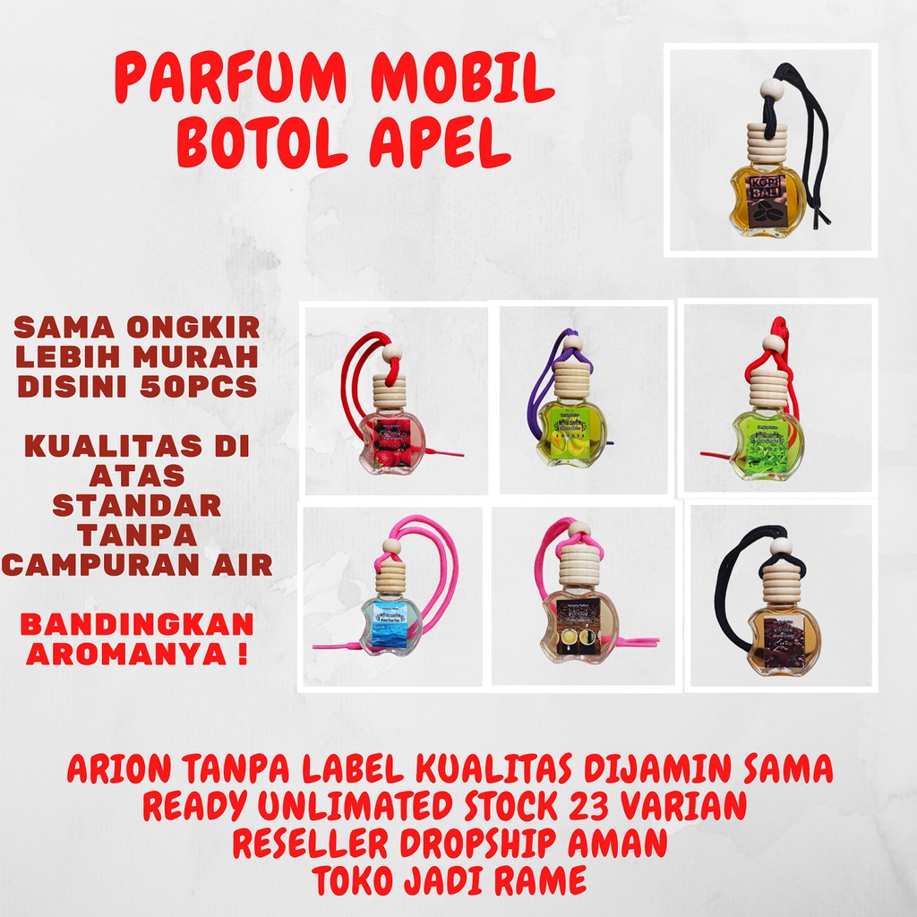 PARFUM MOBIL BOTOL APEL ARION SCENTS TANPA LABEL