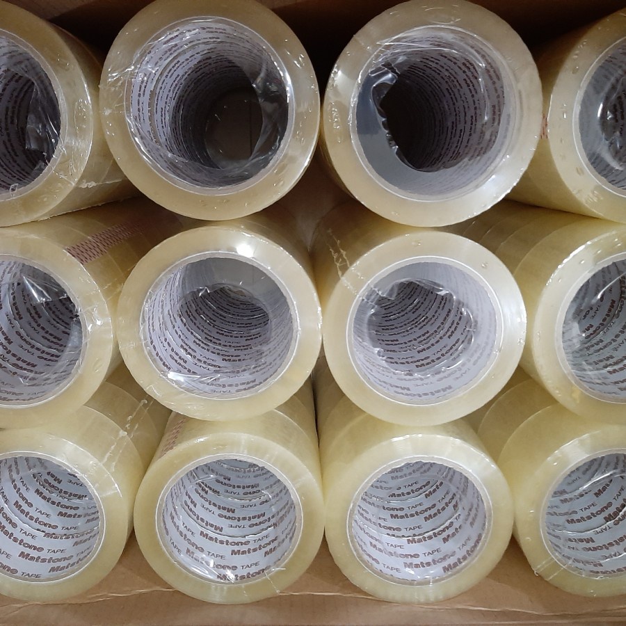 

Lakban Bening Coklat 45MM x 100 YARD (2 INCH X 100YARD) TERMURAH -B100