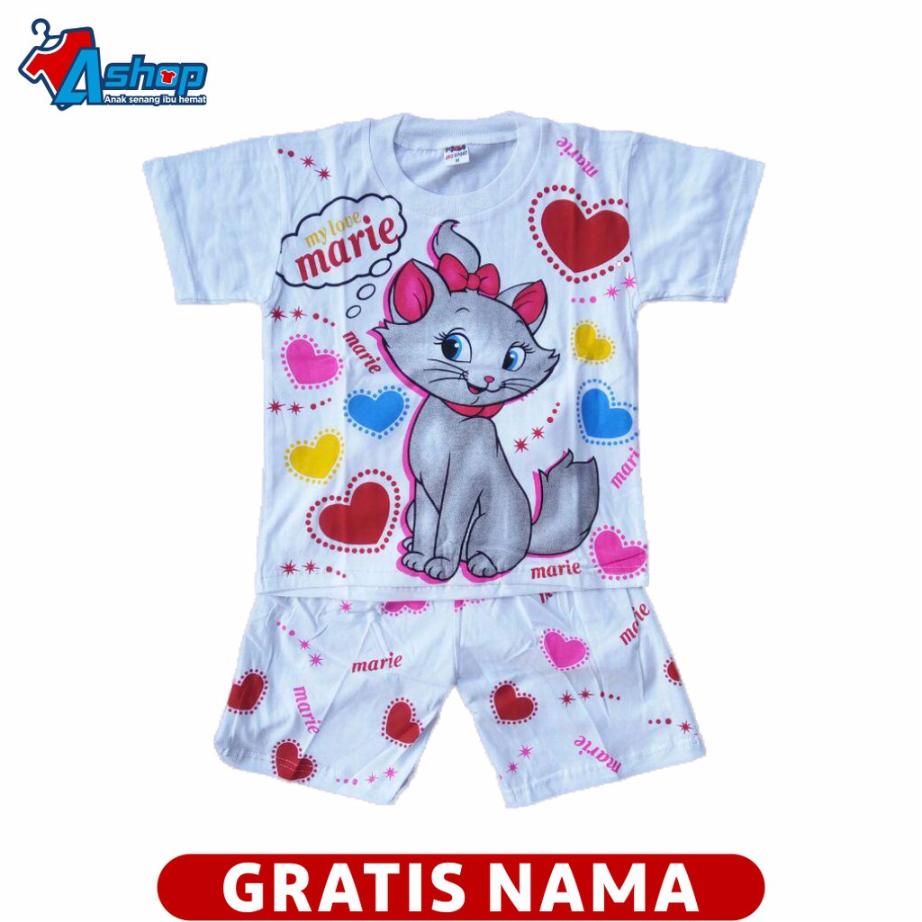 Baju Anak Setelan Cat Marie