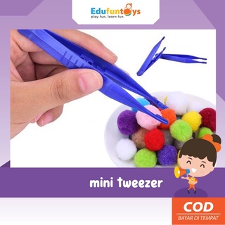 Image of Edufuntoys - MINI TWEEZER tanpa pompom/ mainan edukasi montessori tweezer untuk anak/ capitan pompom/ pinset