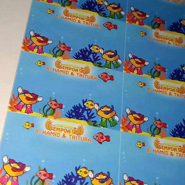 

Stiker logo usaha