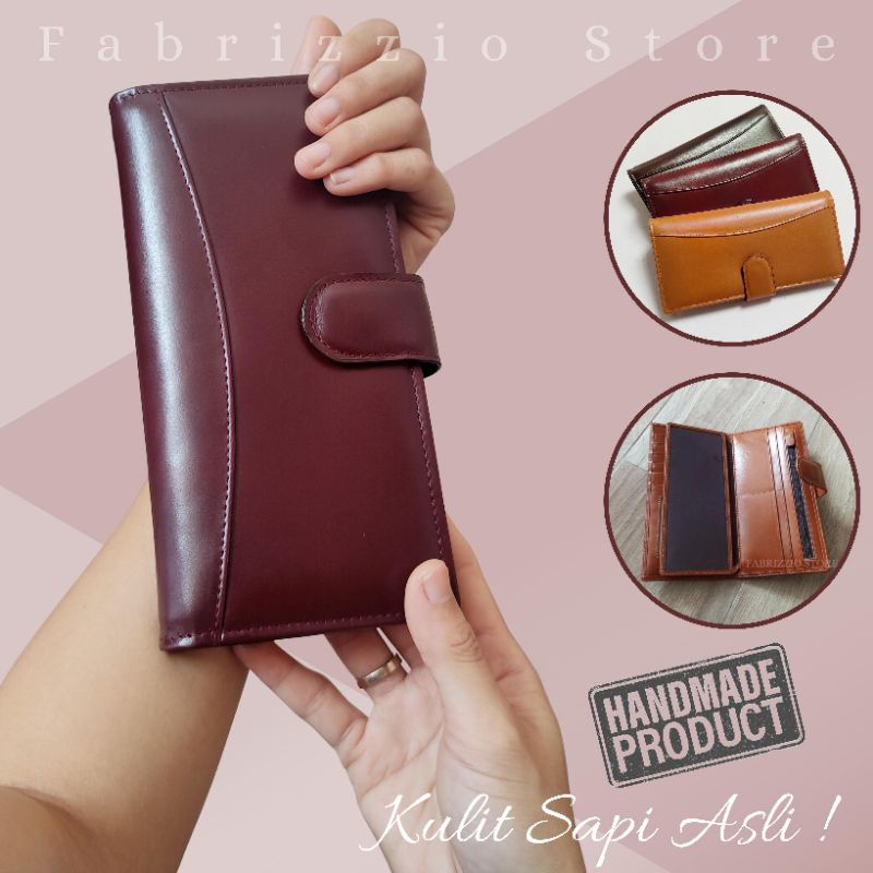 dompet wanita dompet perempuan kulit asli Kode : ARCADIA