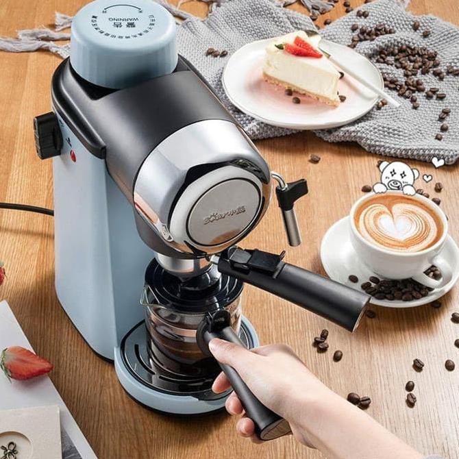 Ht-Mesin Kopi Bear -Coffee Machine With Foam Maker - Alat Pembuat Kopi Langitluas2633