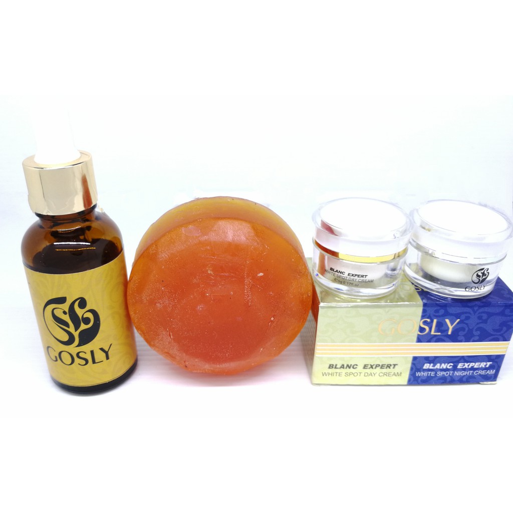 Gosly Cream Day&Night + Serum Gosly + Sabun Madu [Paket Perawatan Wajah Gosly]