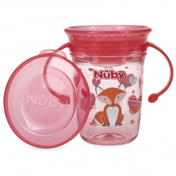 NUBY 360 Wonder Cup Tritan Gliter Pink Fox 240ml