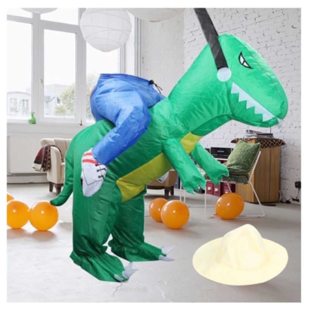 Kostum Angin Dinosaurus / inflatable costume / Cosplay Kostum Pesta