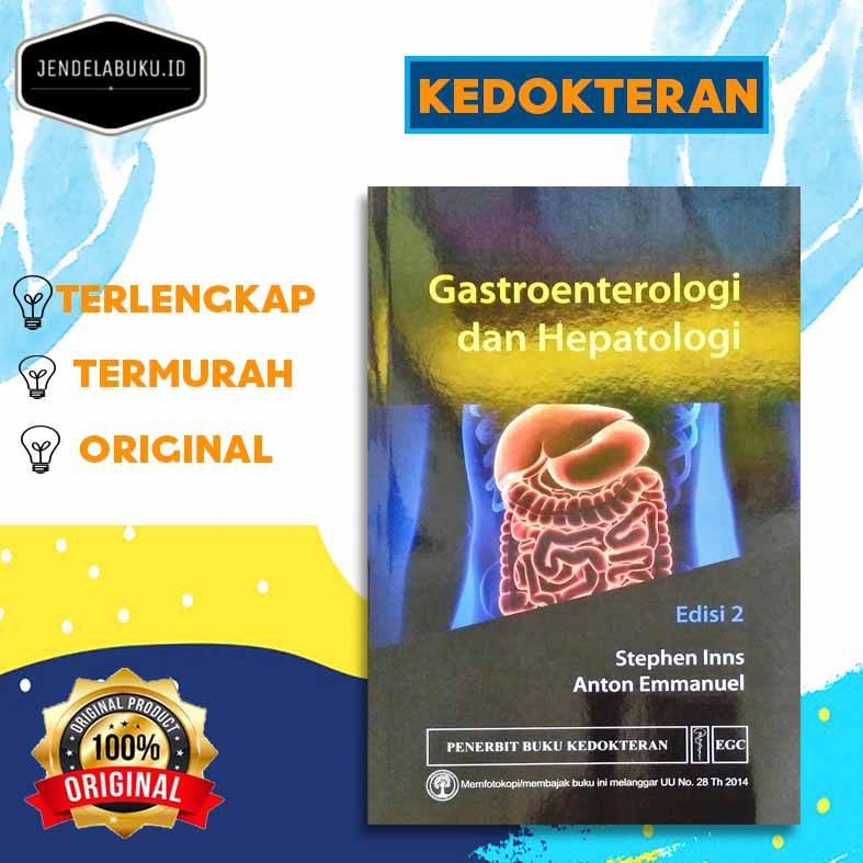 Jual GASTROENTEROLOGI DAN HEPATOLOGI ED. 02 # STEPHEN INNS, ANTON ...