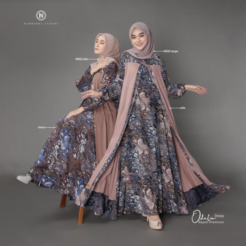 Dress Gamis Nadheera Luxury Odelia Dress