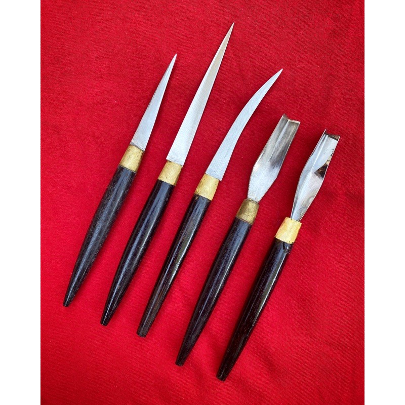 

pisau ukir untuk buah/fruit crafting knife / pisau okulasi / pisau grafting