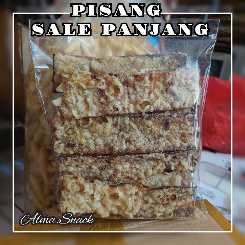 TERMURAH 200gr KRIPIK PISANG SALE PANJANG / SALE KEJU / SALE LIDAH / SNACK KILOAN MURAH