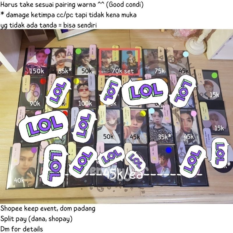 Pc ac id card yb cc pendant cafe agent mark arrival jisung jaemin renjun hendery meong yuta ten taei