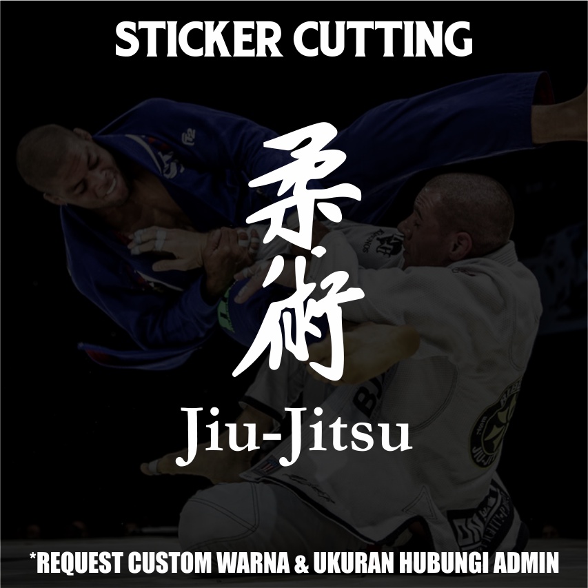 Sticker Cutting Jiu Jitsu