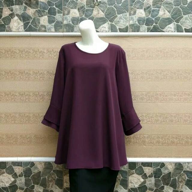 BLOUSE/BAJU UKURAN JUMBO / BAJU BIG SIZE / BAJU UKURAN BESAR 2L,3L,4L,5L