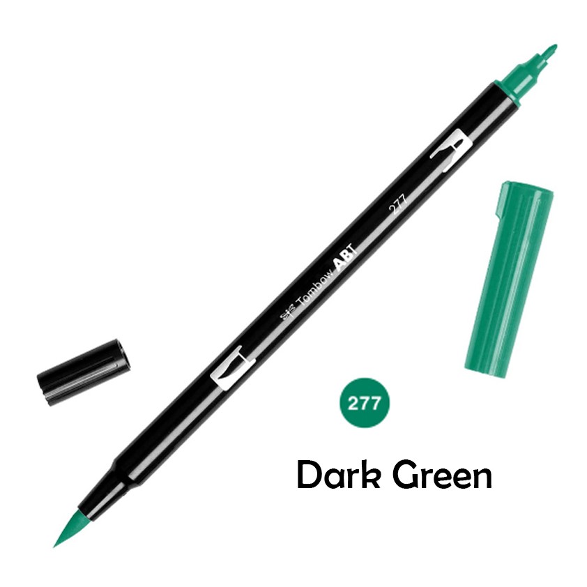 

ABT Tombow Dual Brush Pen - 277 Dark Green