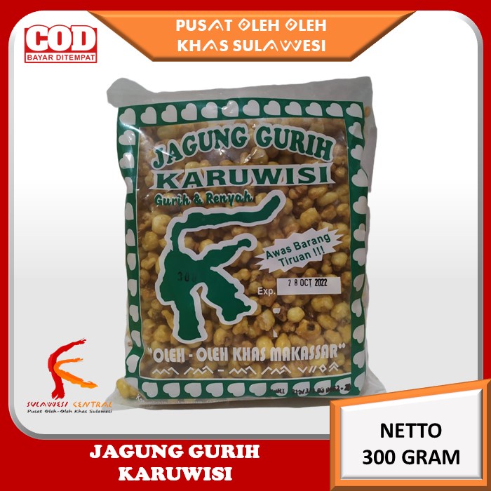 

Jagung Gurih KARUWISI khas sulawesi 300 gr