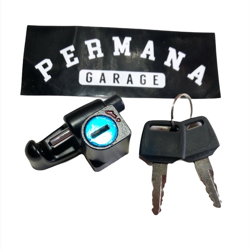 Helmet holder pengaman helm honda c50 c70 c90 cb100 cb125 s90 s90z benly