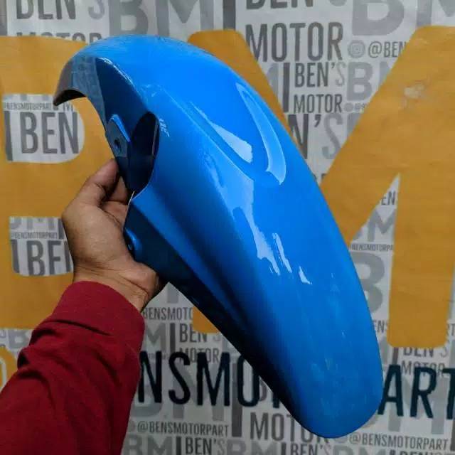 SPAKBOR DEPAN FU FACELIFT 2015 BIRU