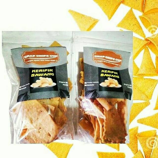 

CHAP CHIPS CUP KRIPIK BAWANG RASA ORIGINAL/BARBEKYU/BALADO/ASIN PEDAS