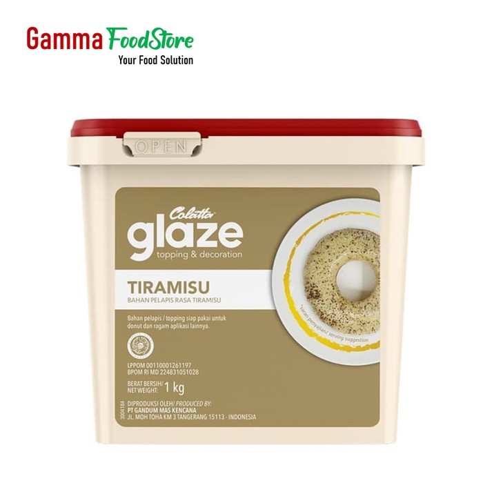 

Colatta Glaze Toping Rasa Tiramisu 1 Kg