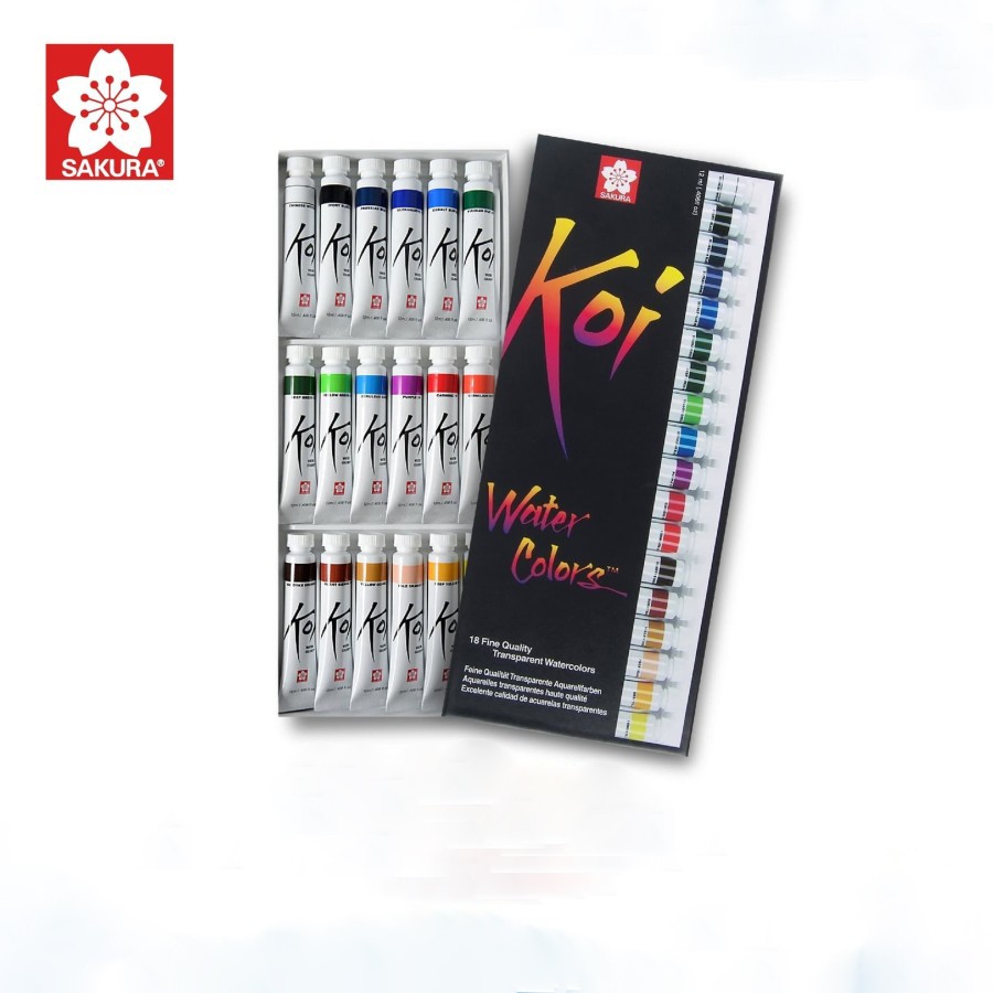 

Sakura Koi Watercolor Tube 18 Set
