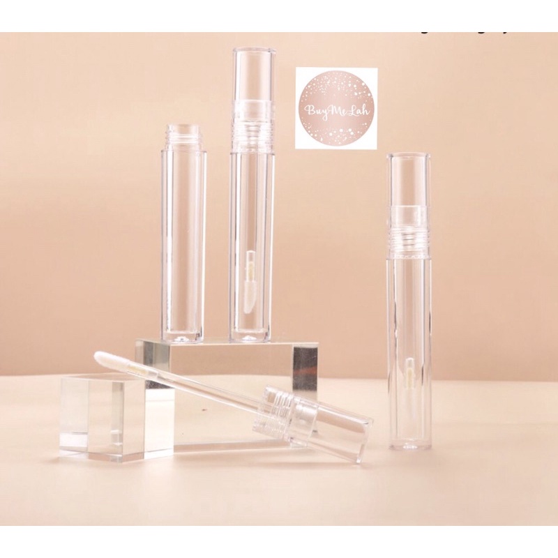 4ml/5ml Botol Kosong Lip Gloss Bening Jernih/lip cream/travel bottle