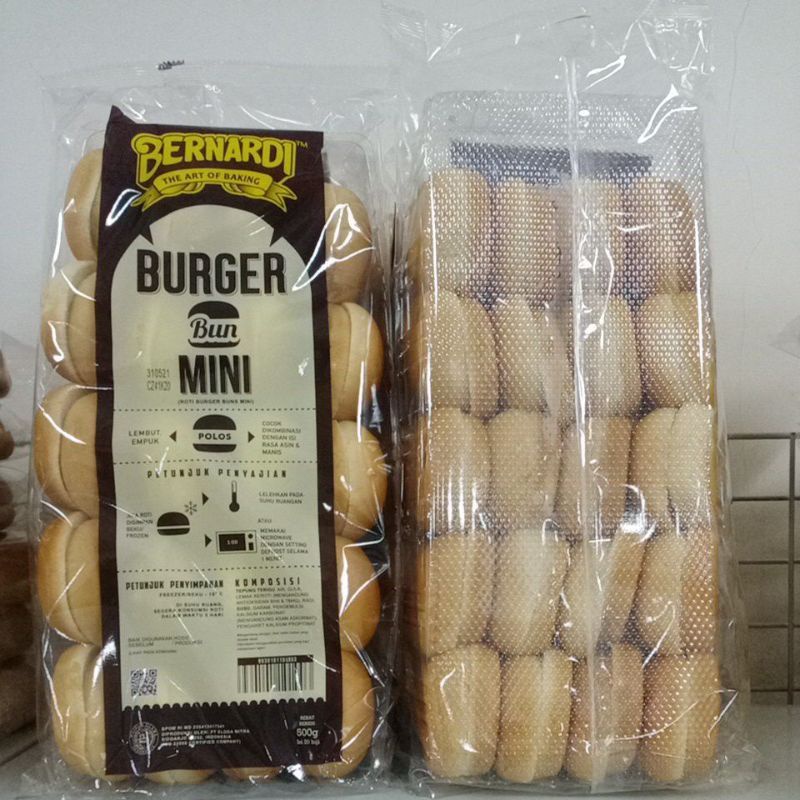 

Bernardi Roti Burger Mini isi 20 pcs