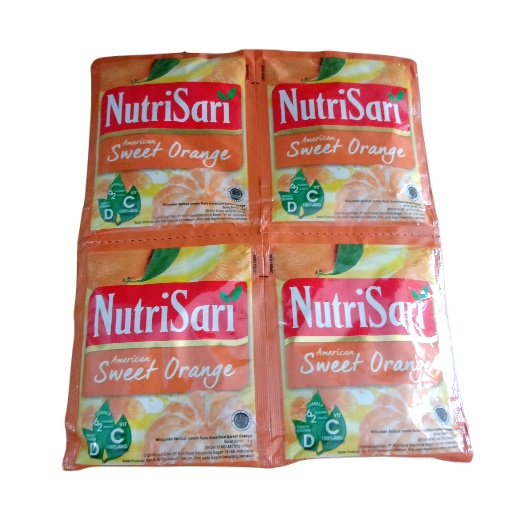

Nutrisari Sachet Orange isi 10 pcs