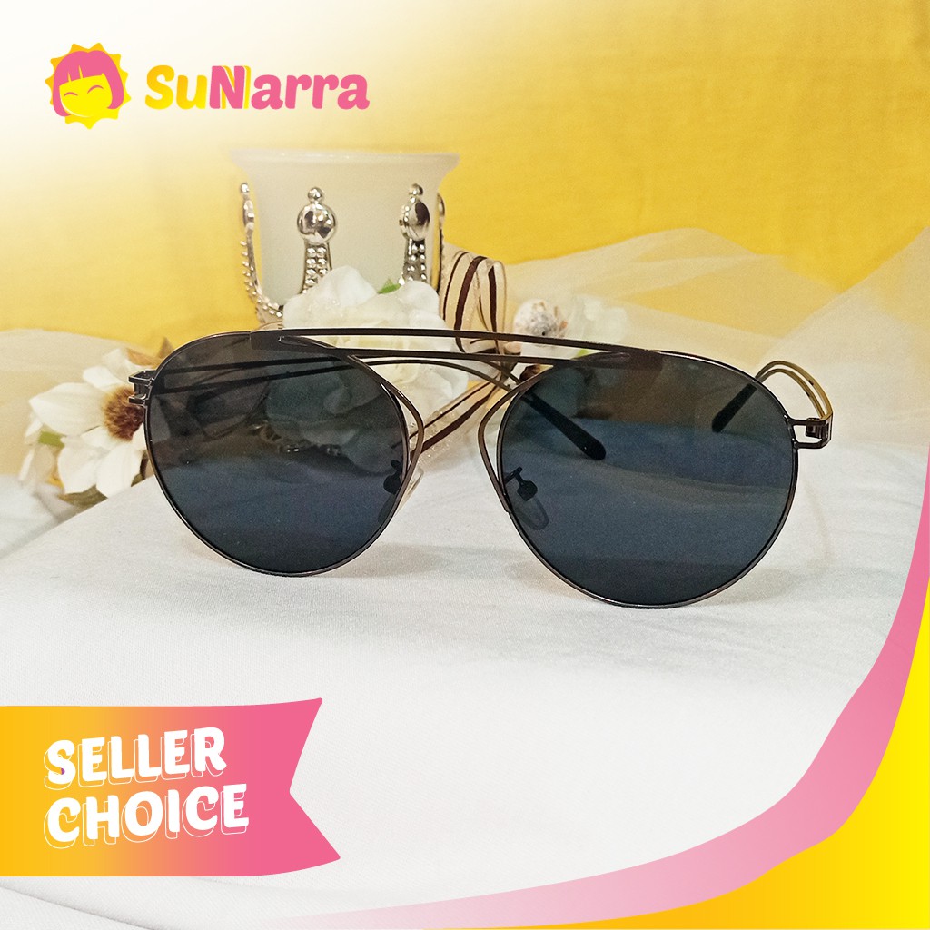 Kacamata Fashion Anti UV [S] Aviator Pria Wanita GAcc #30