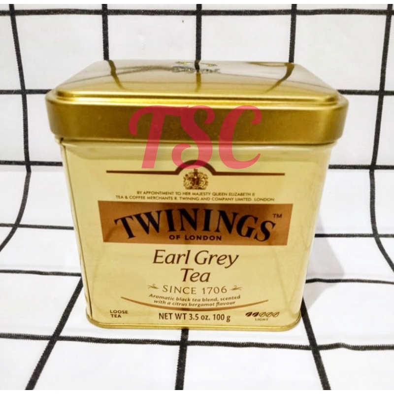 Jual Twinings Classic Loose Leaf Earl Grey Twinings Black Tea Earl Grey ...